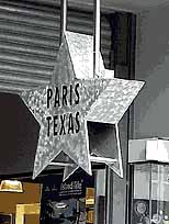 Paris Texas sign